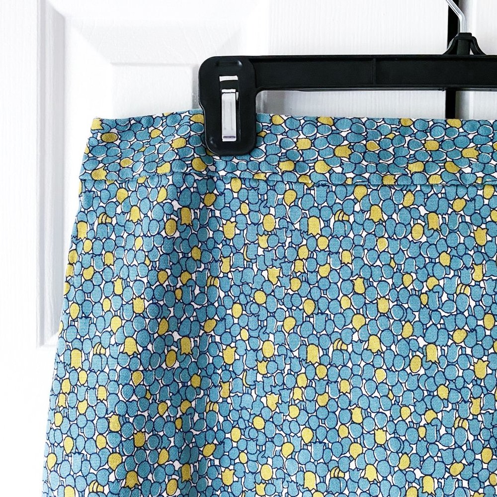 Talbots Green Blue Pebble Penncil Skirt - Picture 2 of 8